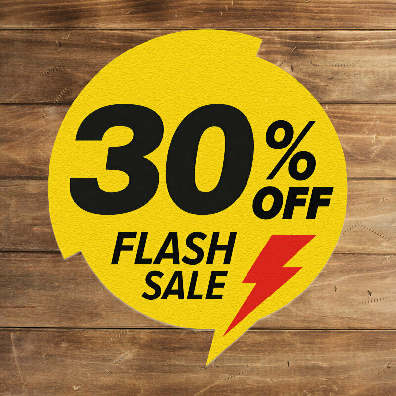 flash sale 30%