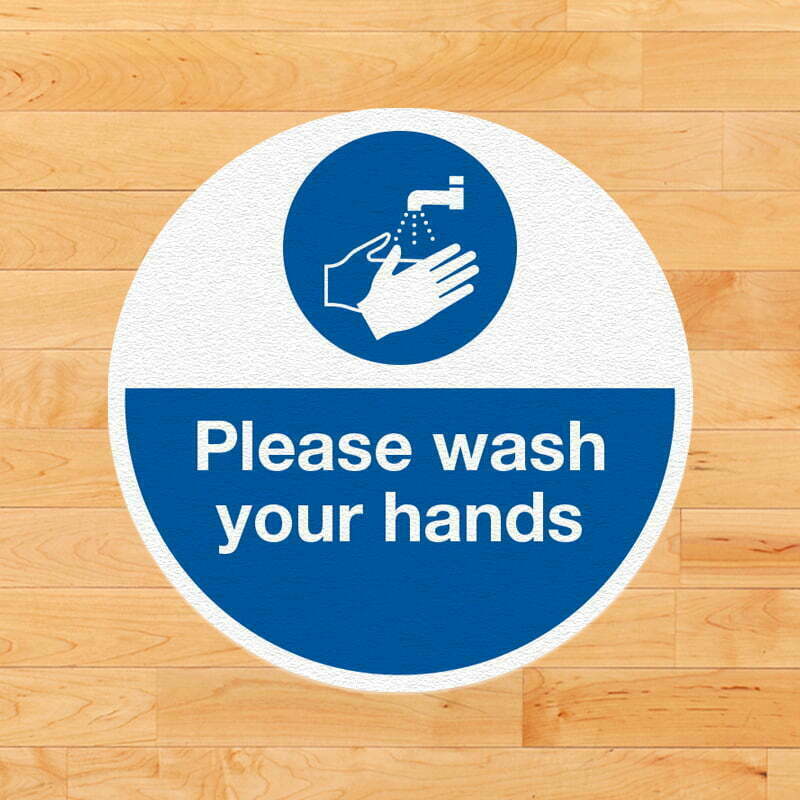 please wash your hands