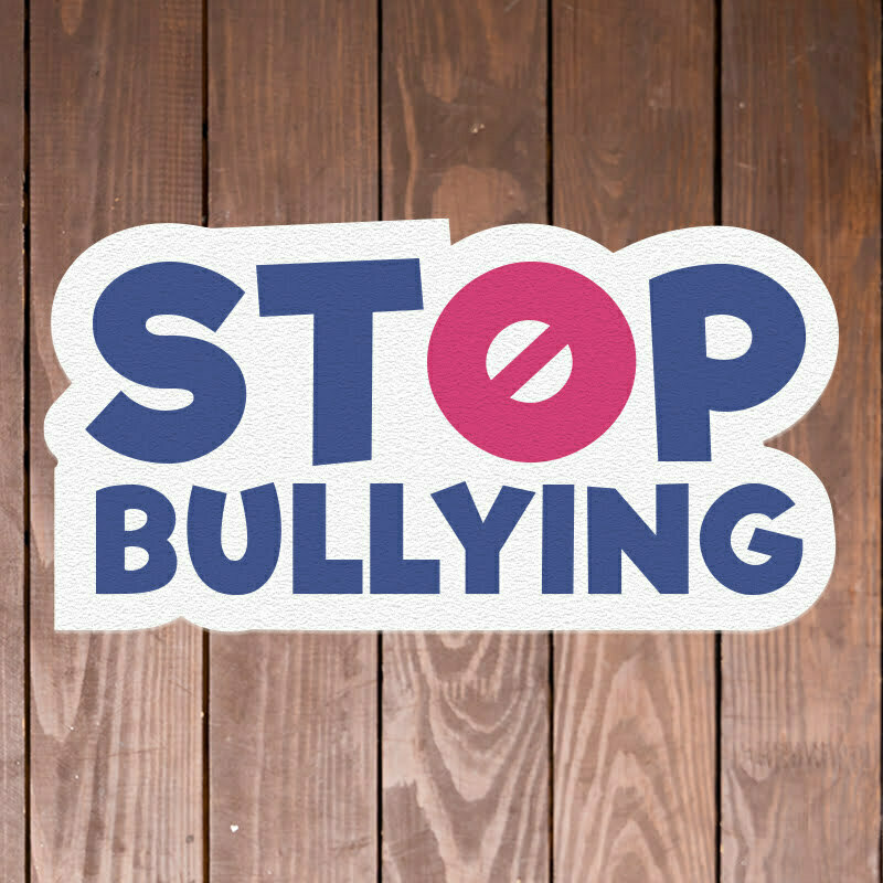 stop bullying sticker